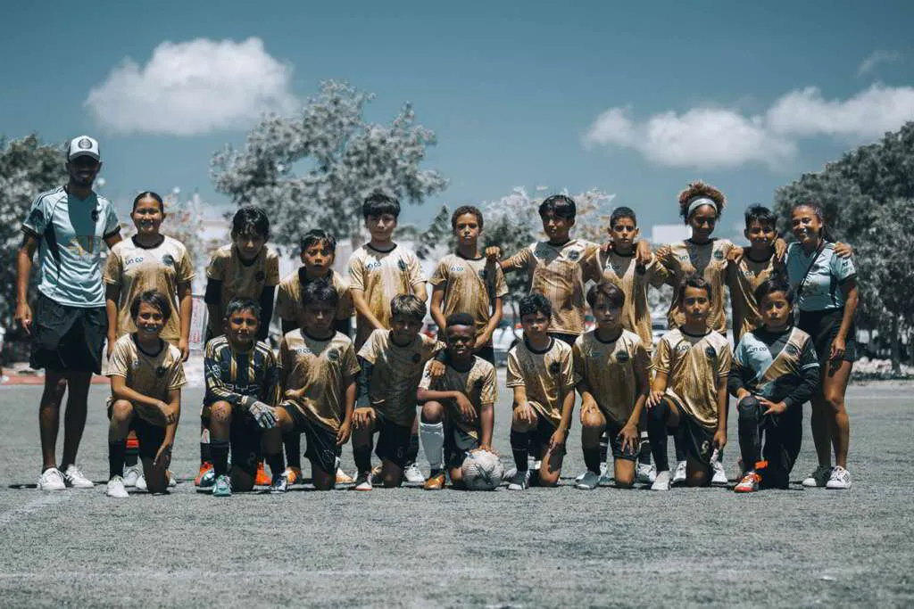 Team photo in Mexico